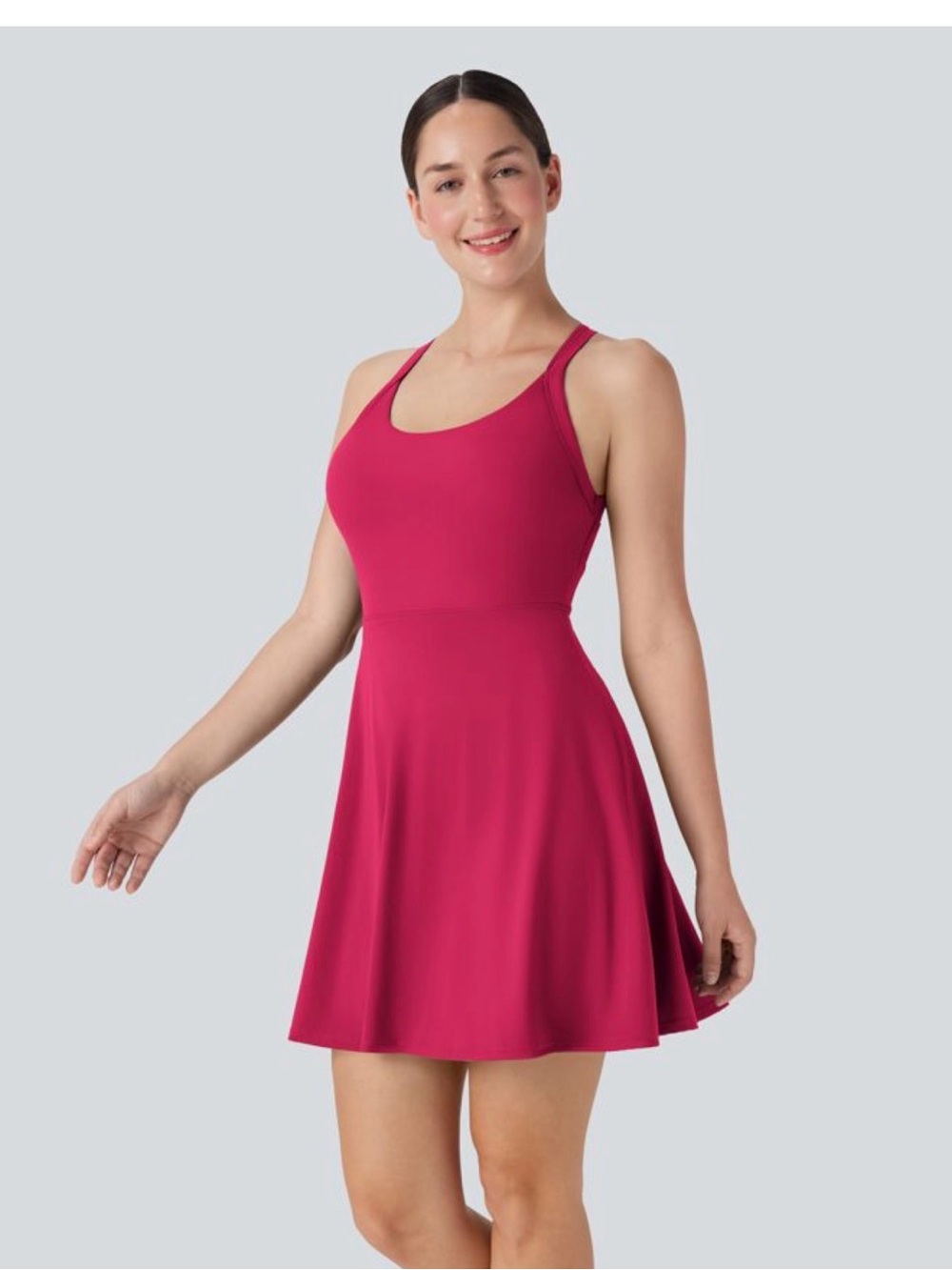 HALARA  Fit-and-Flare Dress